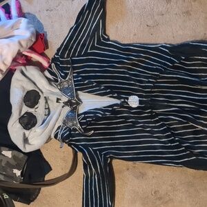 Jack skeleton onesie